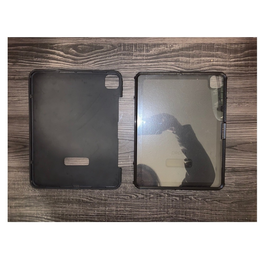 OtterBox Symmetry Series 360 Case iPad Pro 11 Black Good DROP+ Clear Back Stand